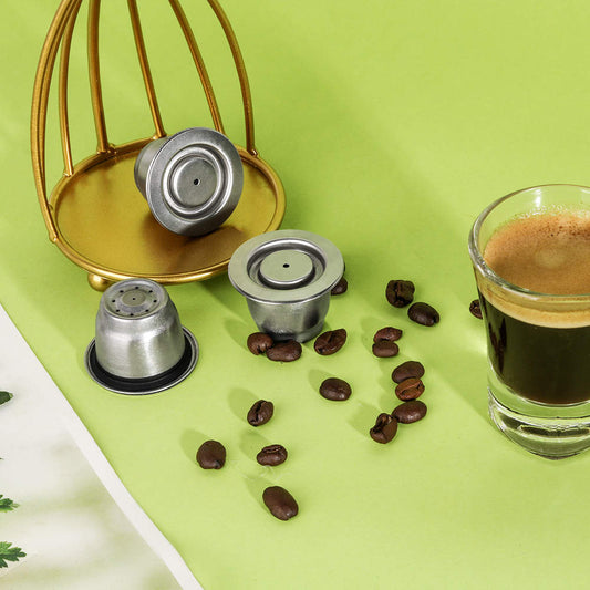 Edelstahl Nespresso Kaffee-Kapseln